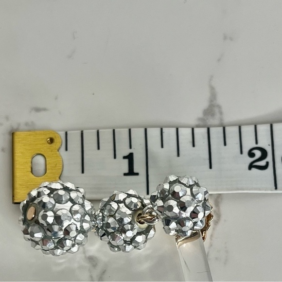 Roxanne Assoulin Crystal Dangle Earrings - Picture 3 of 3